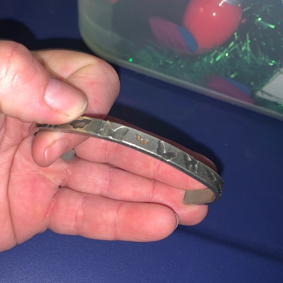 Silver cuff butterfly bracelet! 🦋 - Picture 1 of 5